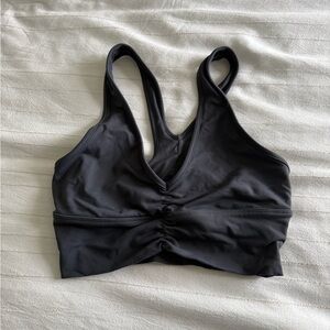 Alo Dark Grey Sports Bra